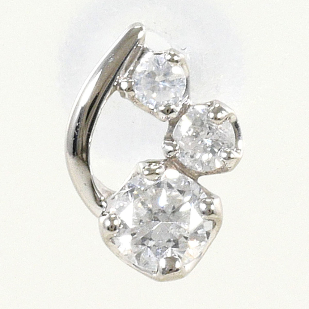 VINTAGE Silver Diamond Earrings
